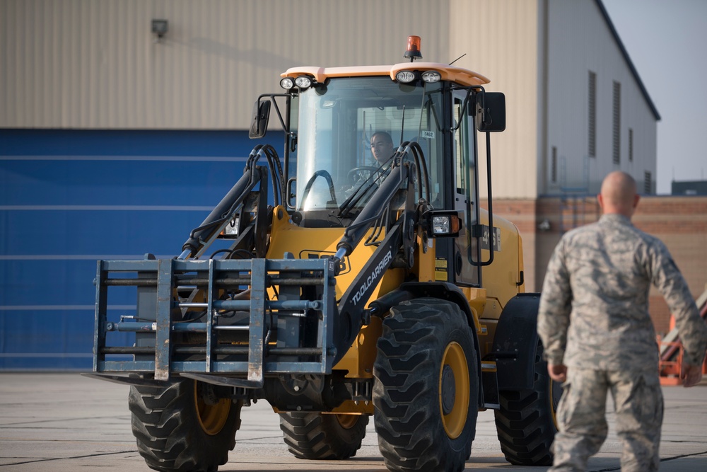 Civil Engineers break out the big toys