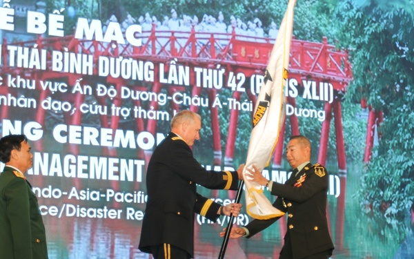 PAMS Flag Handover