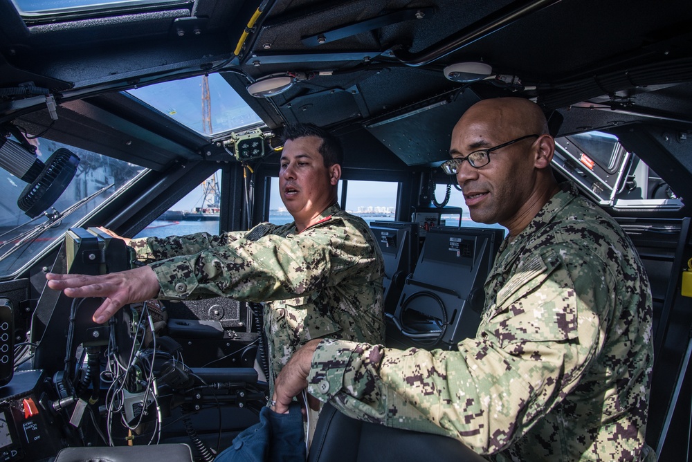 CRG 1’s Mark VI Patrol Boat Participates During the 2Oth Annual Surface Navy