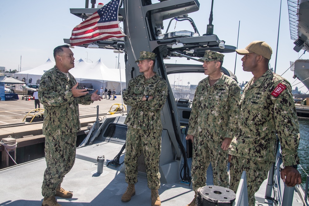 CRG 1’s Mark VI Patrol Boat Participates During the 2Oth Annual Surface Navy Association (SNA) Westcoast Symposium