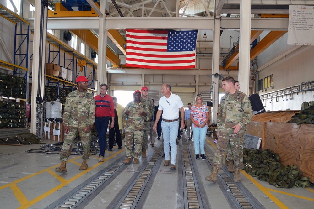Congressional Delegation Visits 173rd Airborne Brigade at Aviano Air Base
