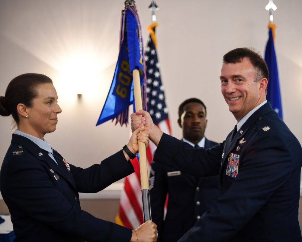 608 ACOMS Change of Command