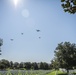 Missing Man Formation Flyover In Honor of Tech. Sgt. John Chapman