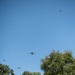 Missing Man Formation Flyover In Honor of Tech. Sgt. John Chapman
