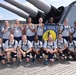 CPO Selectees from the USS George Washington (CVN-73) aboard the USS Wisconsin (BB-64)