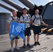 CPO Selectees from the USNS Herschel Woody Williams (T-ESB-4) aboard the USS Wisconsin (BB-64)