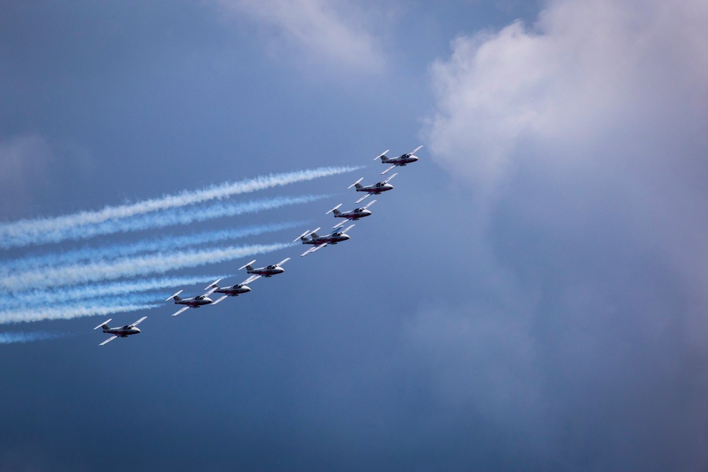 Snowbirds over Atlantic City