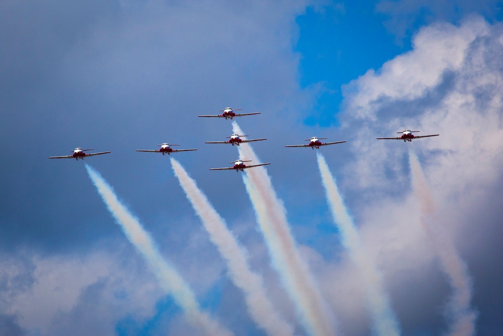 Snowbirds over Atlantic City