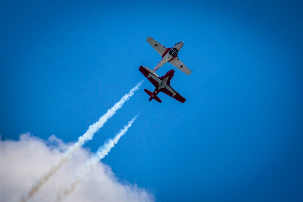 Snowbirds over Atlantic City