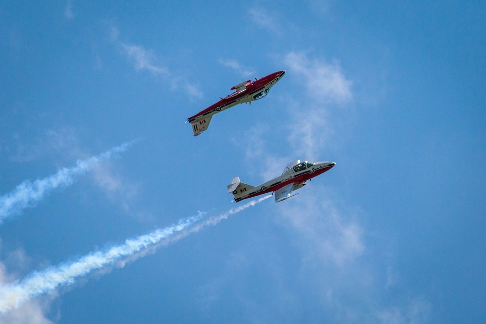 Snowbirds over Atlantic City