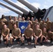 NSWG-2 CPO Selectees aboard the USS Wisconsin (BB-64)