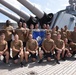 NSWG-2 CPO Selectees aboard the USS Wisconsin (BB-64)