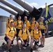 CPO Selectees from the US Naval Academy aboard the USS Wisconsin (BB-64)