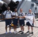 CPO Selectees from the USS Cole (DDG-67) aboard the USS Wisconsin (BB-64)