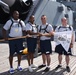 CPO Selectees from the USS Cole (DDG-67) aboard the USS Wisconsin (BB-64)