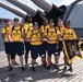 CPO Selectees from the USS Gravely (DDG-107) aboard the USS Wisconsin (BB-64)