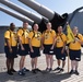 CPO Selectees from the USS Vella Gulf (CG-72) aboard the USS Wisconsin (BB-64)