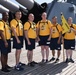 CPO Selectees from the USS Vella Gulf (CG-72) aboard the USS Wisconsin (BB-64)