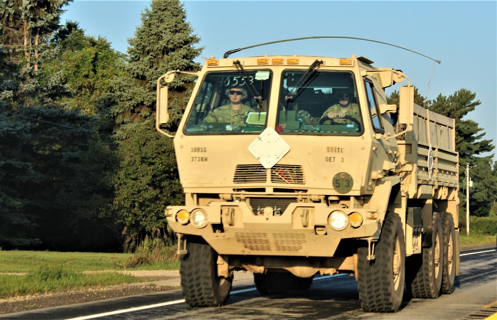 Closing operations for CSTX 86-18-02 at Fort McCoy