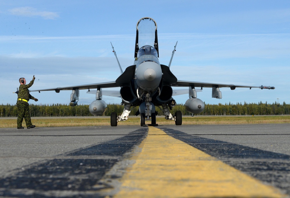 Royal Canadian Air Force trains with U.S. Forces