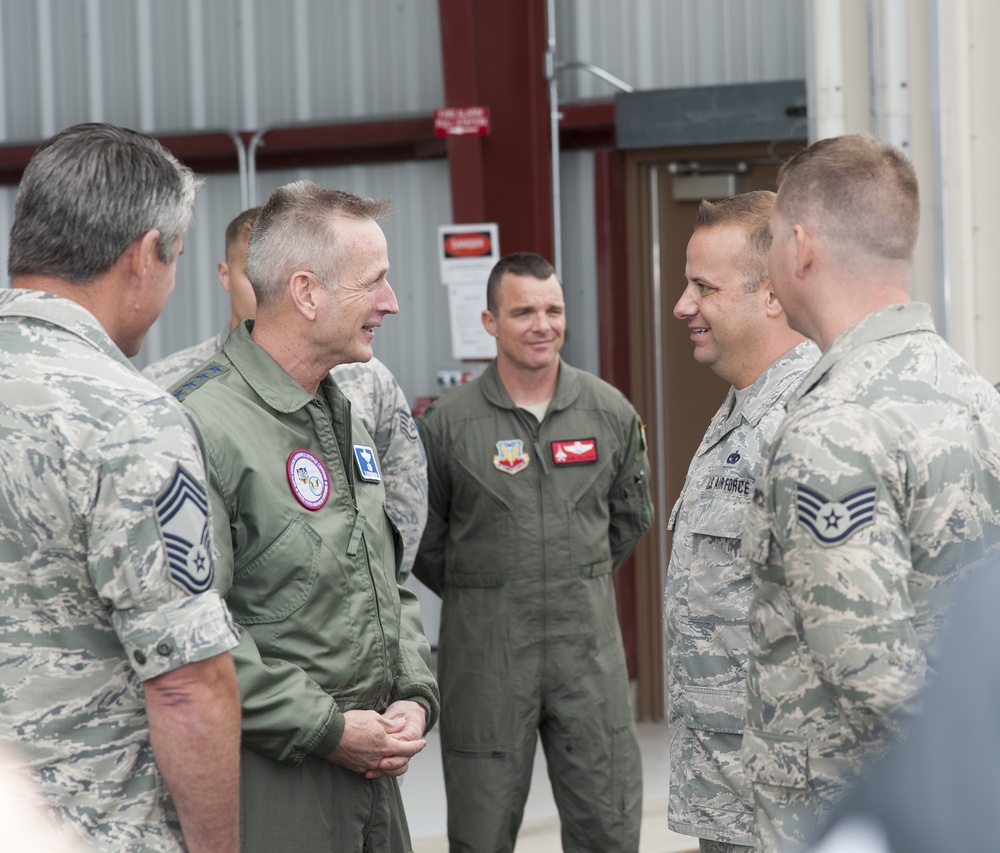 NORAD Commander Congratulates Alert Airmen