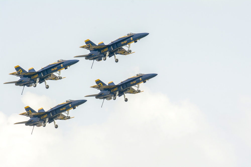 Blue Angels Fly Over Terre Haute