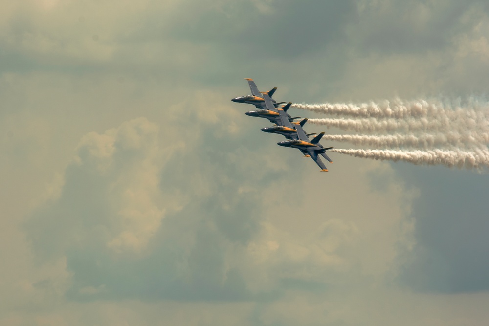 Blue Angels Fly Over Terre Haute