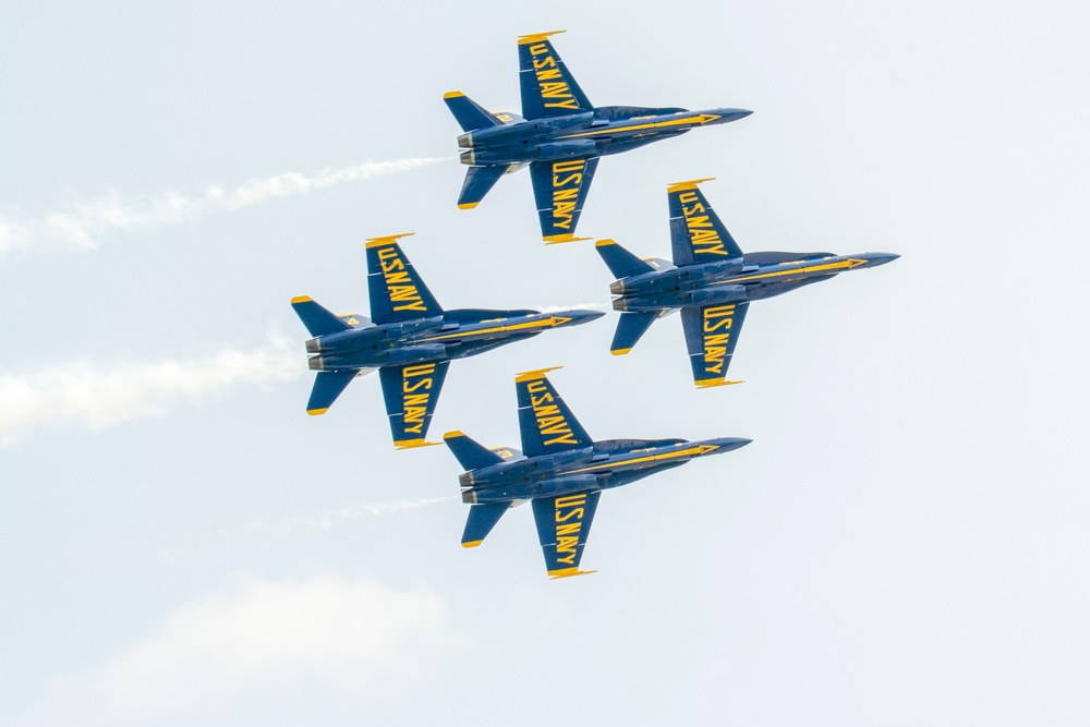 Blue Angels Fly Over Terre Haute