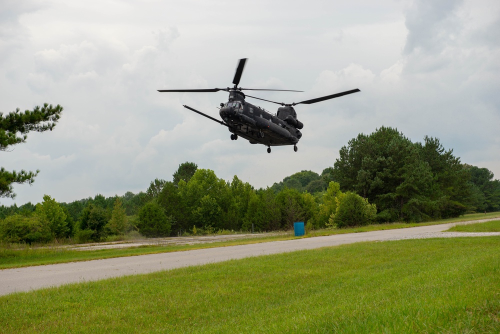 Arnold AFB Emergency Management Services conduct MH-47 familiarization training