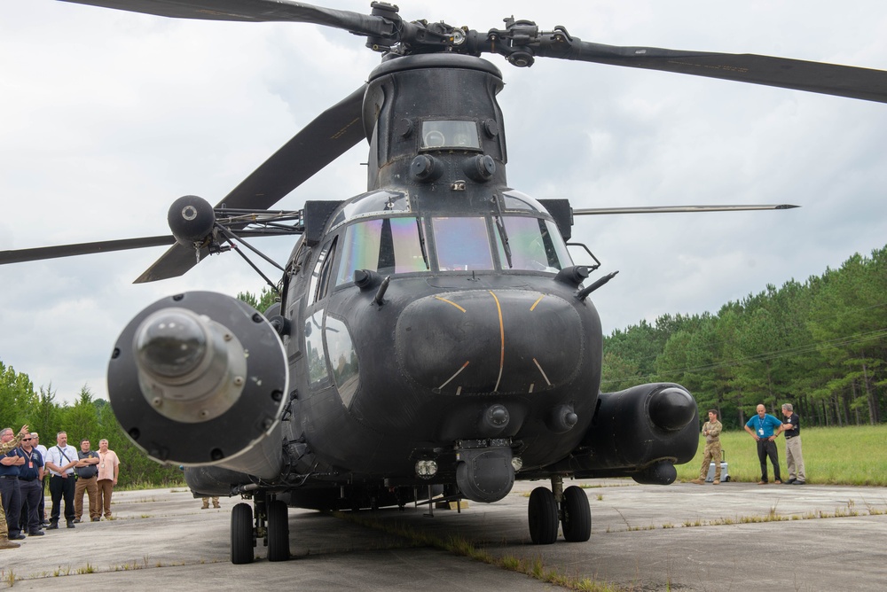 Arnold AFB Emergency Management Services conduct MH-47 familiarization training