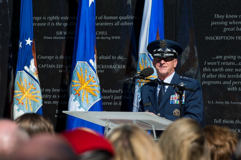 Tech. Sgt. John Chapman Air Force Memorial Unveiling Ceremony