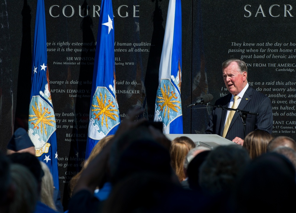 Tech. Sgt. John Chapman Air Force Memorial Unveiling Ceremony