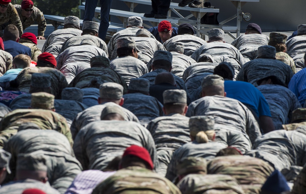 Tech. Sgt. John Chapman Air Force Memorial Unveiling Ceremony