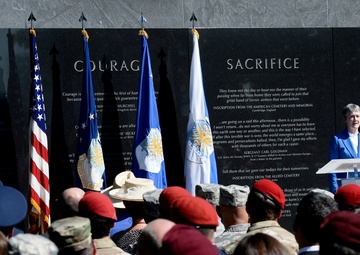 Tech. Sgt. John Chapman Air Force Memorial Unveiling Ceremony
