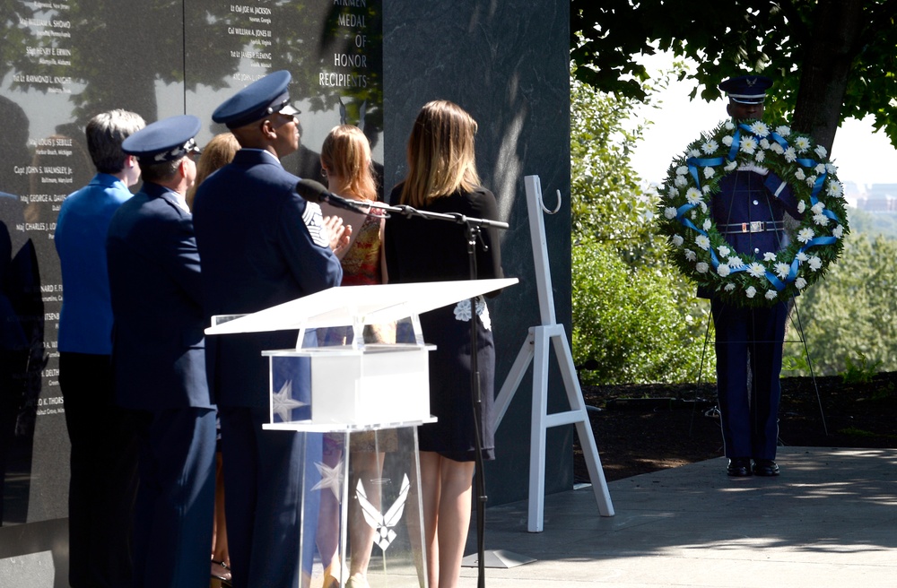 Tech. Sgt. John Chapman Air Force Memorial Unveiling Ceremony