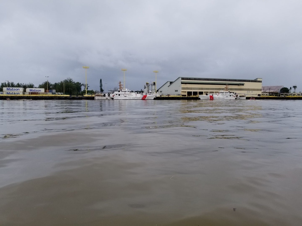 Coast Guard responds to Hurricane Lane