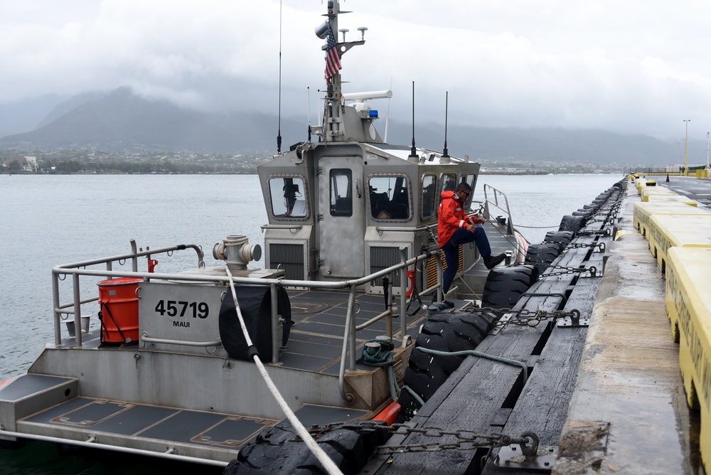 Coast Guard Station Maui prepares for Hurrucane Lane