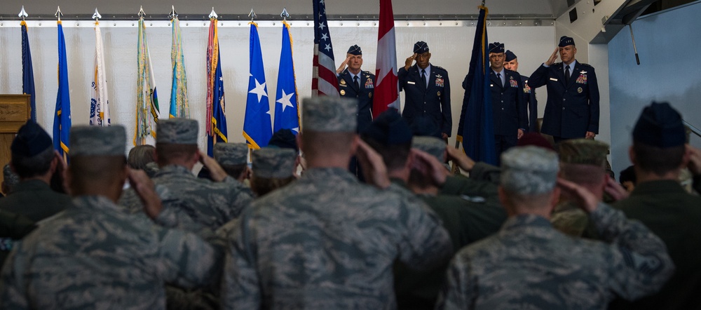 Lt. Gen. Tom Bussiere takes commad of Alaskan North American Aerospace Defense Command, Alaskan Command, and the Eleventh Air Force