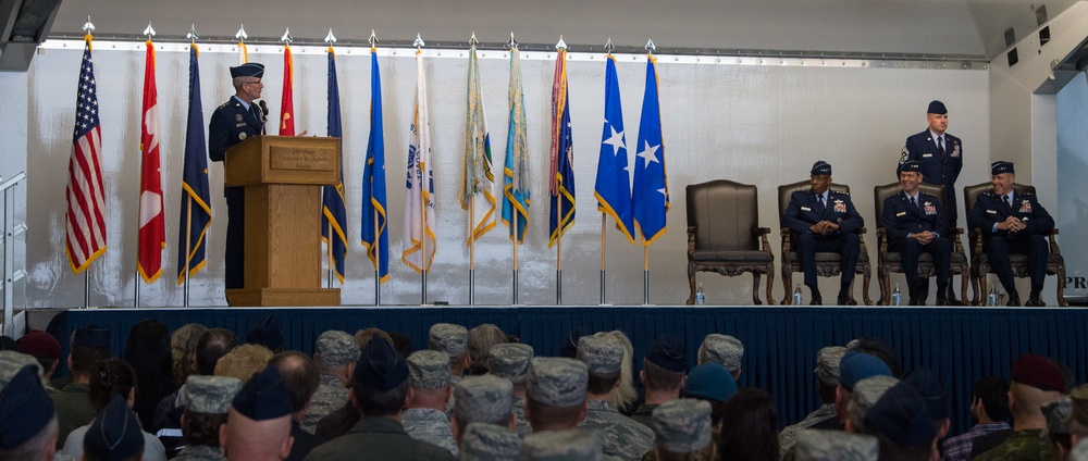 Lt. Gen. Tom Bussiere takes commad of Alaskan North American Aerospace Defense Command, Alaskan Command, and the Eleventh Air Force