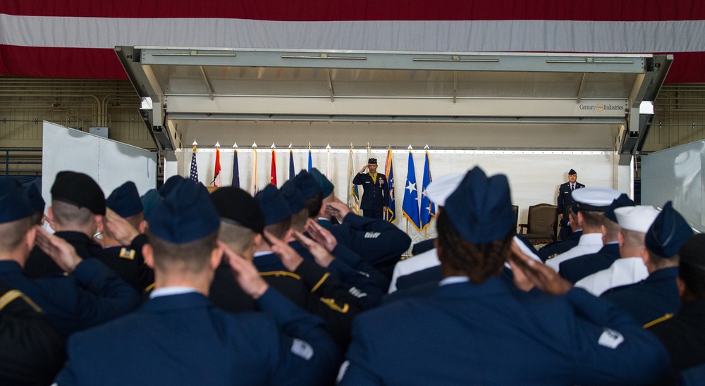 Lt. Gen. Tom Bussiere takes commad of Alaskan North American Aerospace Defense Command, Alaskan Command, and the Eleventh Air Force