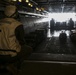 CLB-31 Marines use LCAC to load gear
