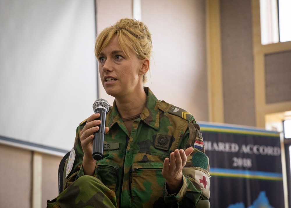 “Women in Peacekeeping” panel - Shared Accord 2018