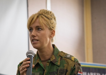 “Women in Peacekeeping” panel - Shared Accord 2018