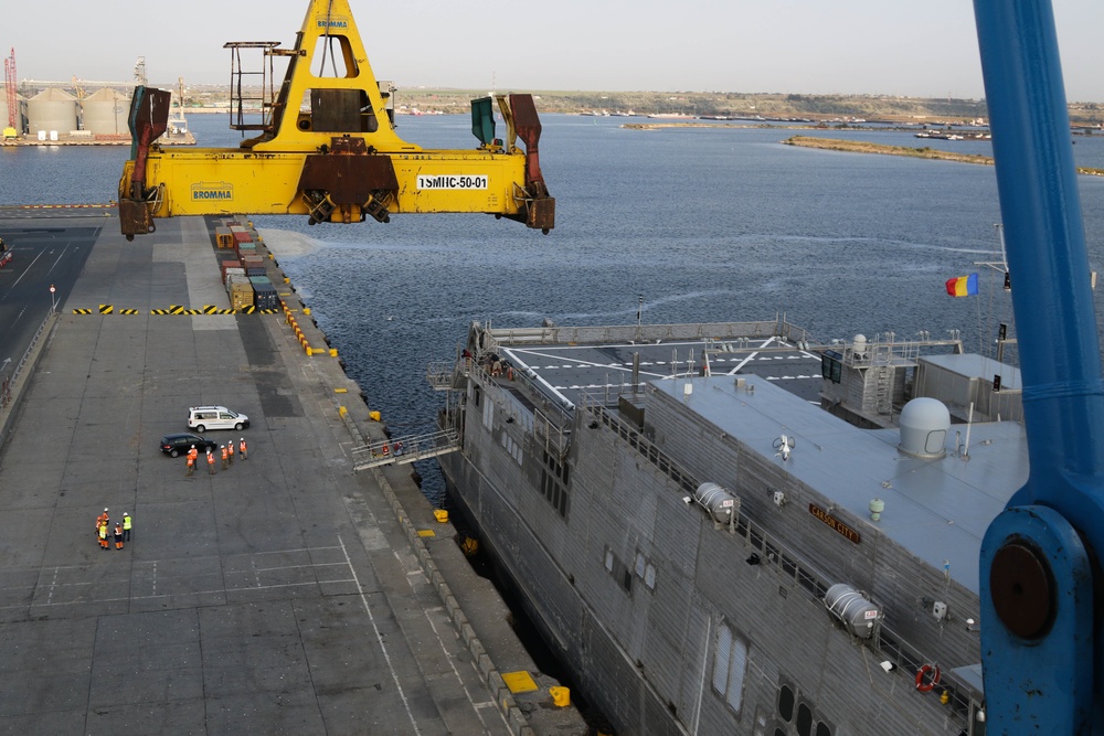 It's not magic, it's logistics: Army, Navy test expeditionary fast transport in Black Sea