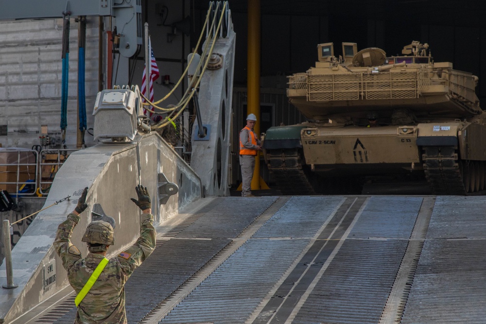 It's not magic, it's logistics: Army, Navy test expeditionary fast transport in Black Sea