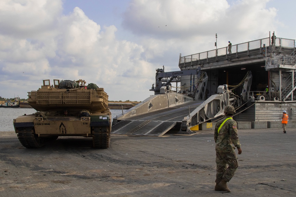 It's not magic, it's logistics: Army, Navy test expeditionary fast transport in Black Sea