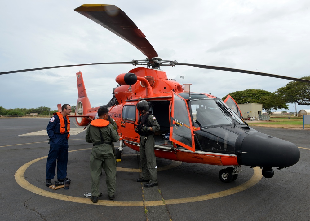 Coast Guard responds to Hurricane Lane