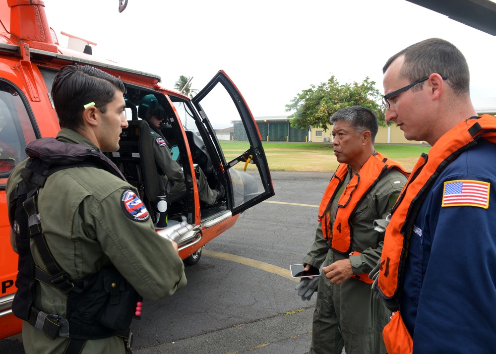 Coast Guard responds to Hurricane Lane