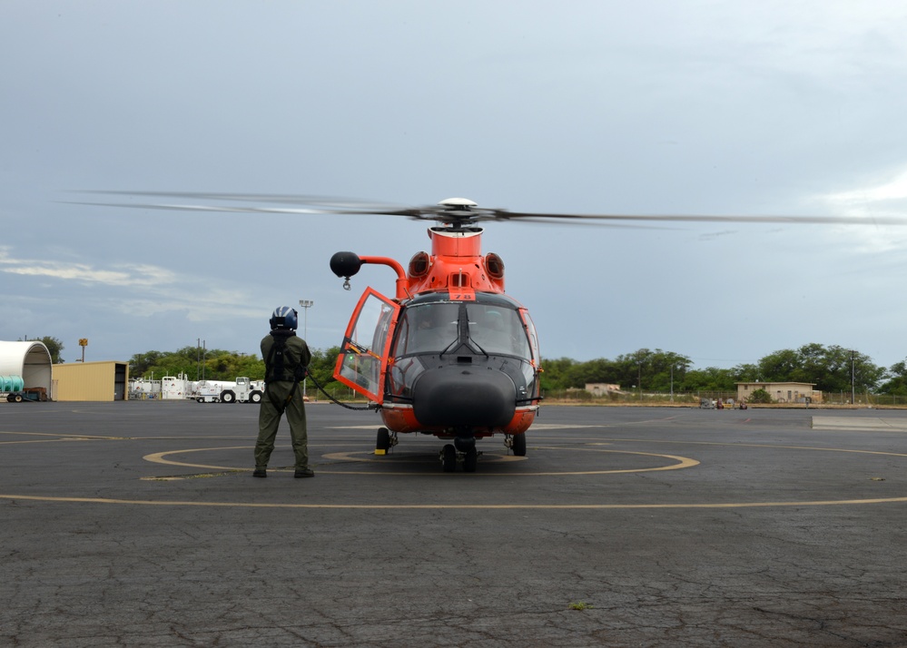 Coast Guard responds to Hurricane Lane