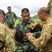 16th CAB, Washington Army National Guard Soldiers conduct air medical evacuation training with Royal Thai Army rangers during Hanuman Guardian 2018